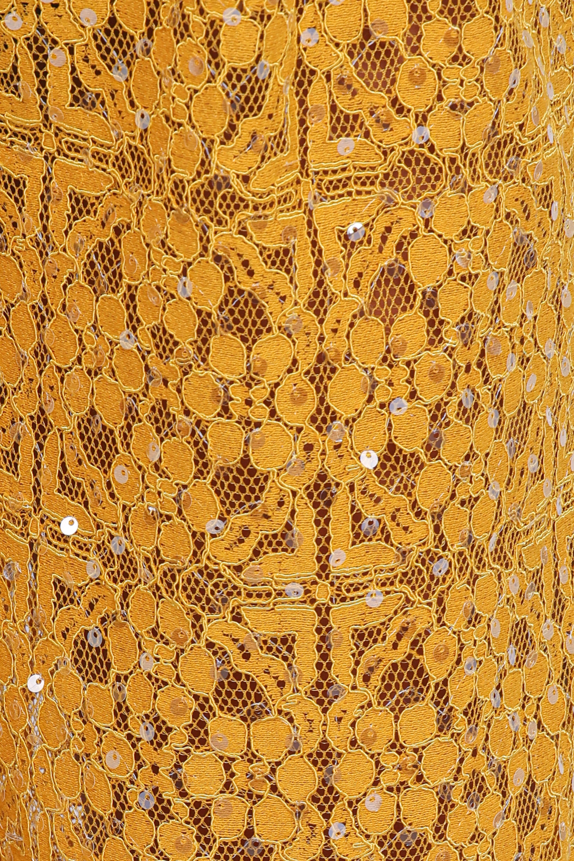 Jacinta Sequin Lace Pant - Mango