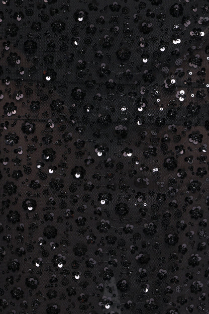 Jennings Sequin Maxi Skirt - Black