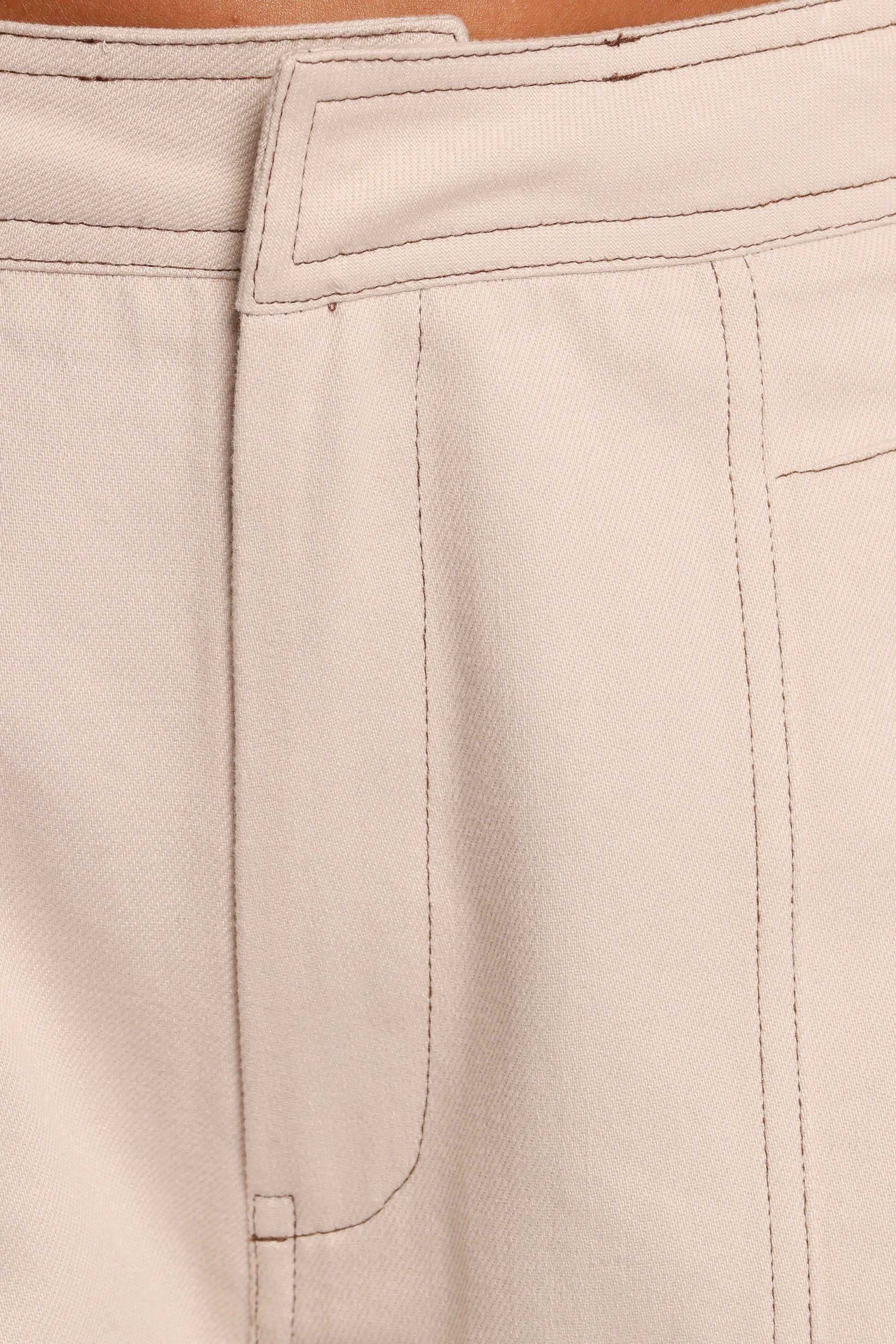Kiah Cargo Pant - Ecru