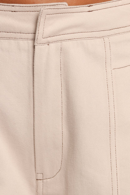 Kiah Cargo Pant - Ecru