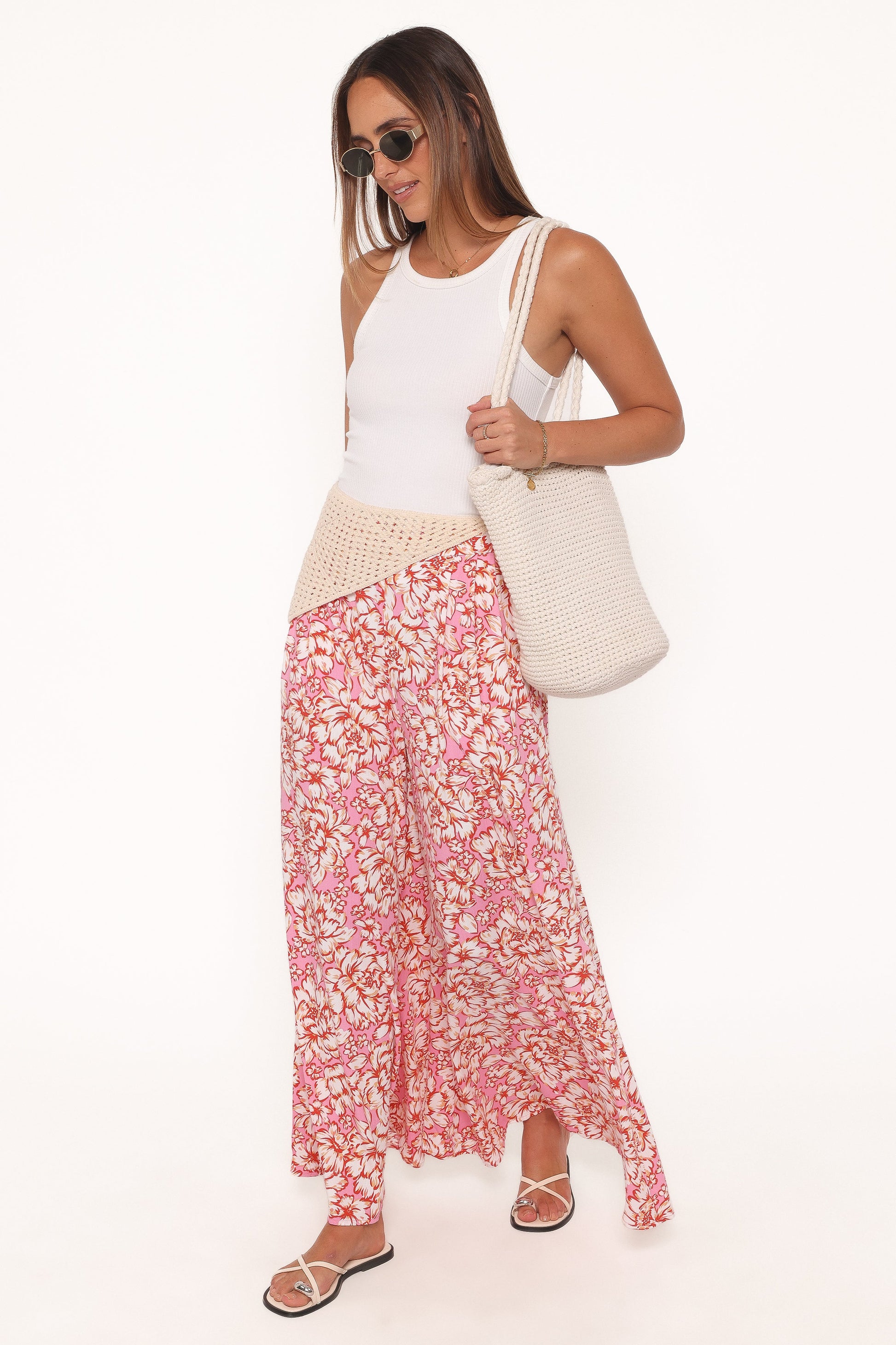 Lessie Pants - Pink Floral