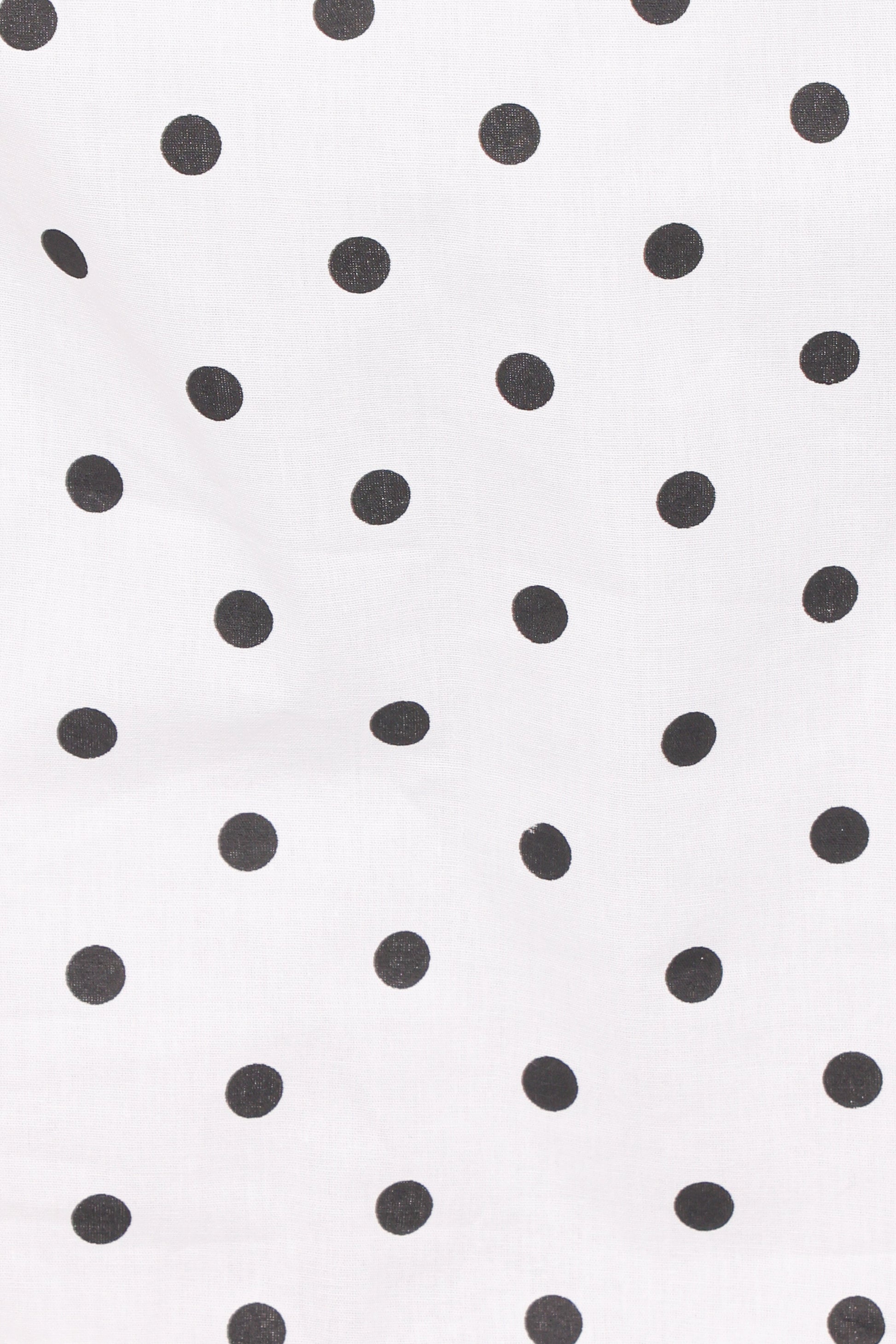 Luna Mini Skirt - White Polka Dot