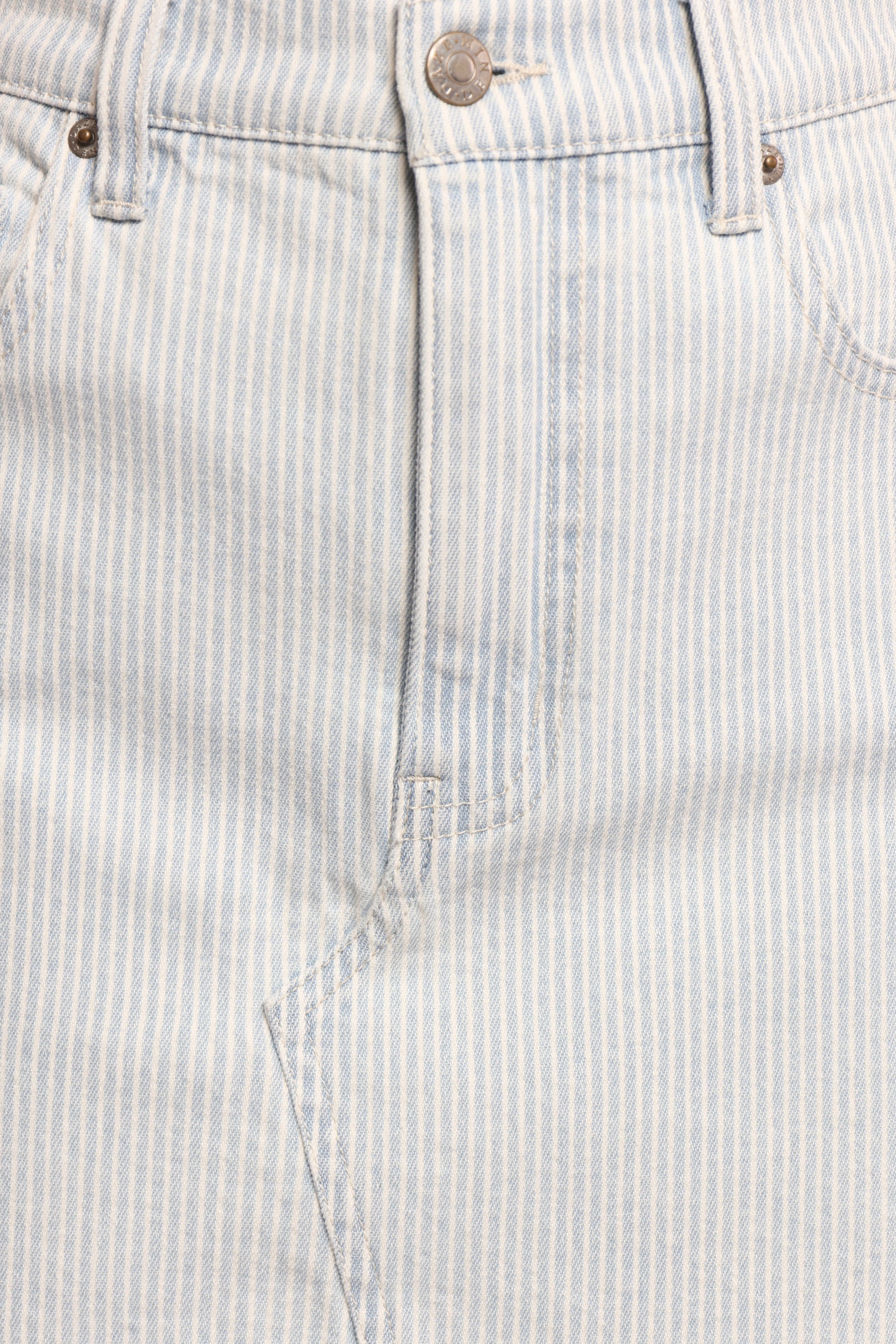 Malibu Mini Skirt - Blue Bell Stripe