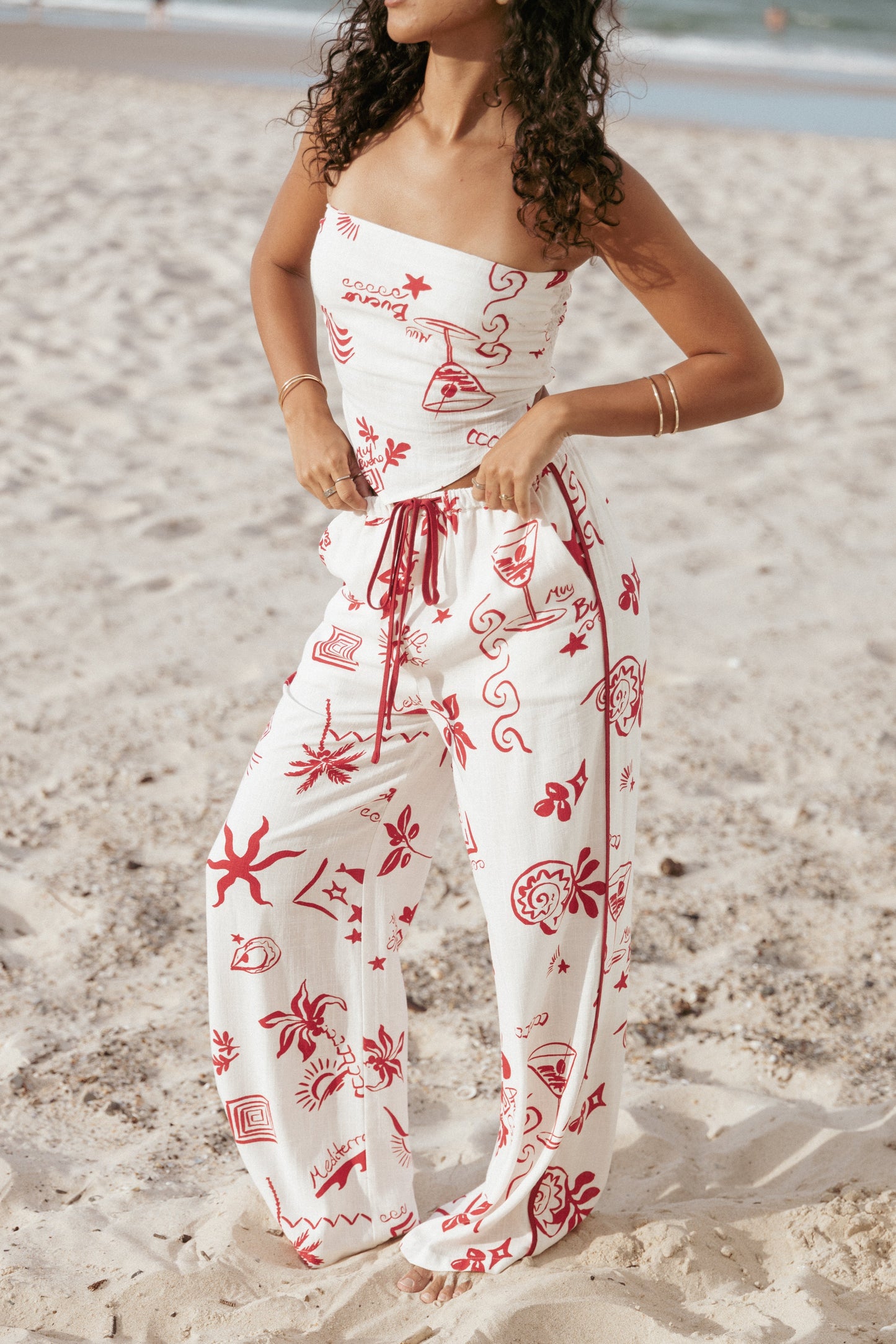 Malta Pant - Red