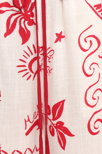 Malta Pant - Red