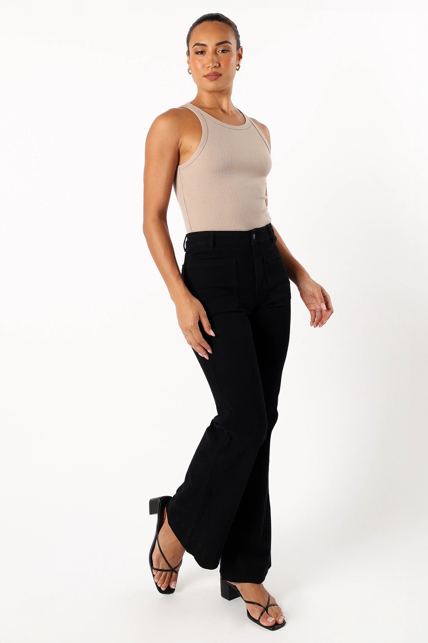 Nico Wide Leg Jean - Black