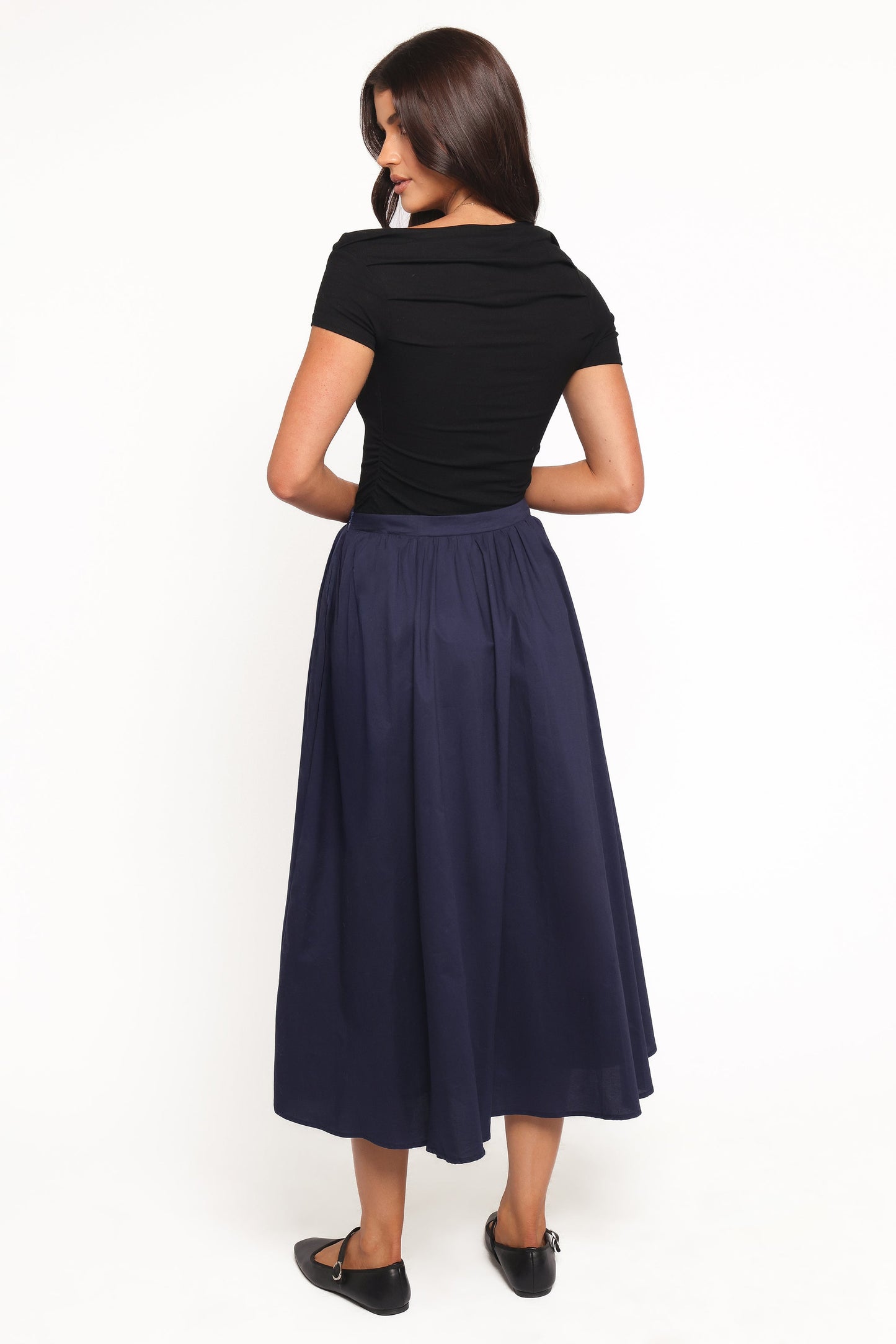 Oakley Midi Skirt - Navy