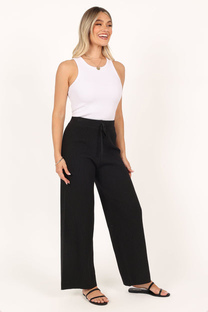 Pyrus Knit Pant - Black