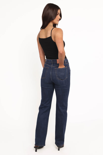 Rae Straight Leg Jean - Roxbury