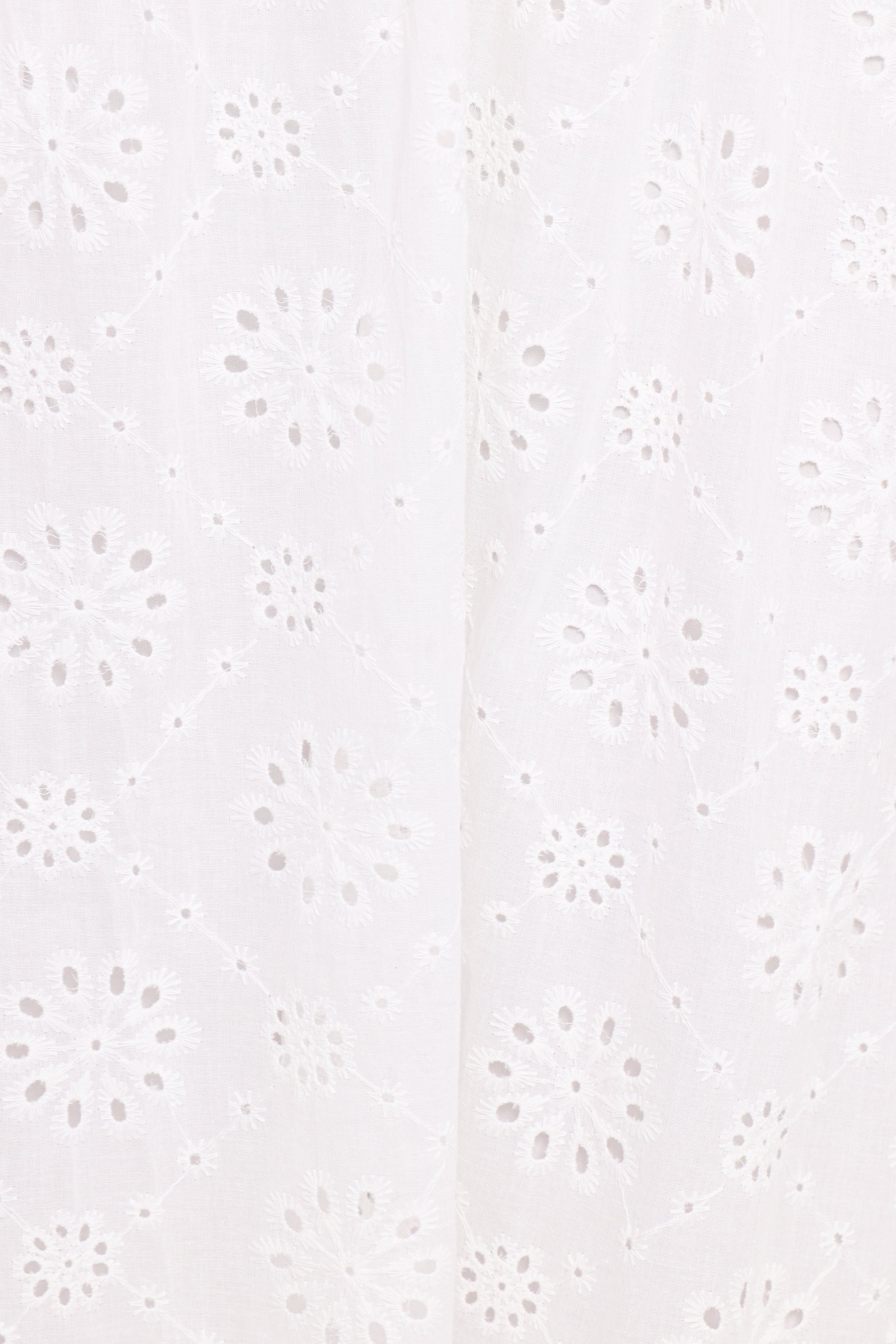 Sinead Eyelet Maxi Skirt - White