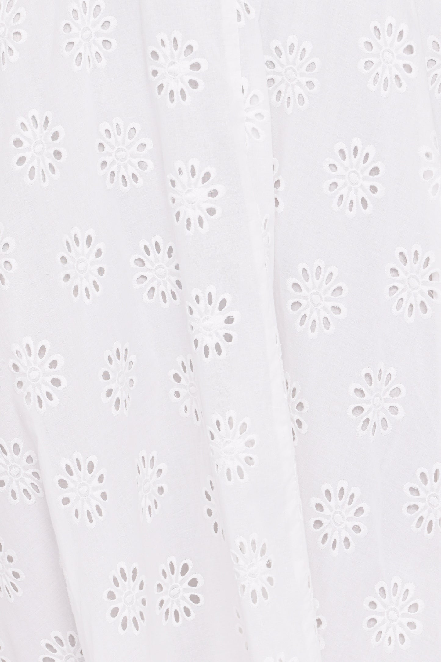 Varia Eyelet Maxi Skirt - White