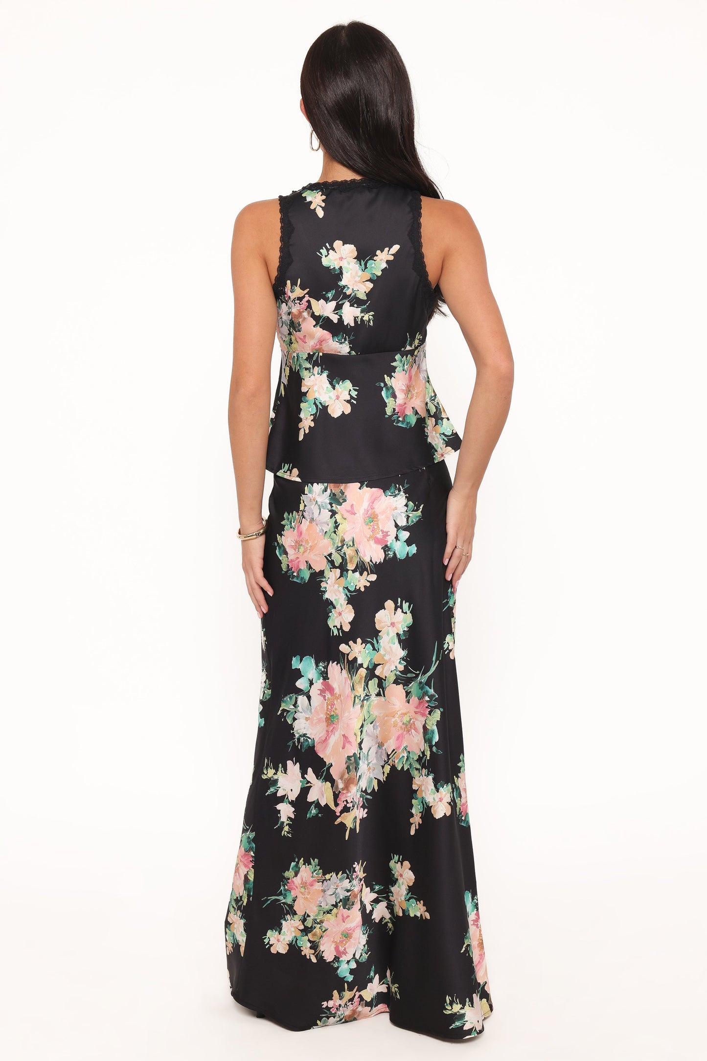 Velman Skirt - Black Floral