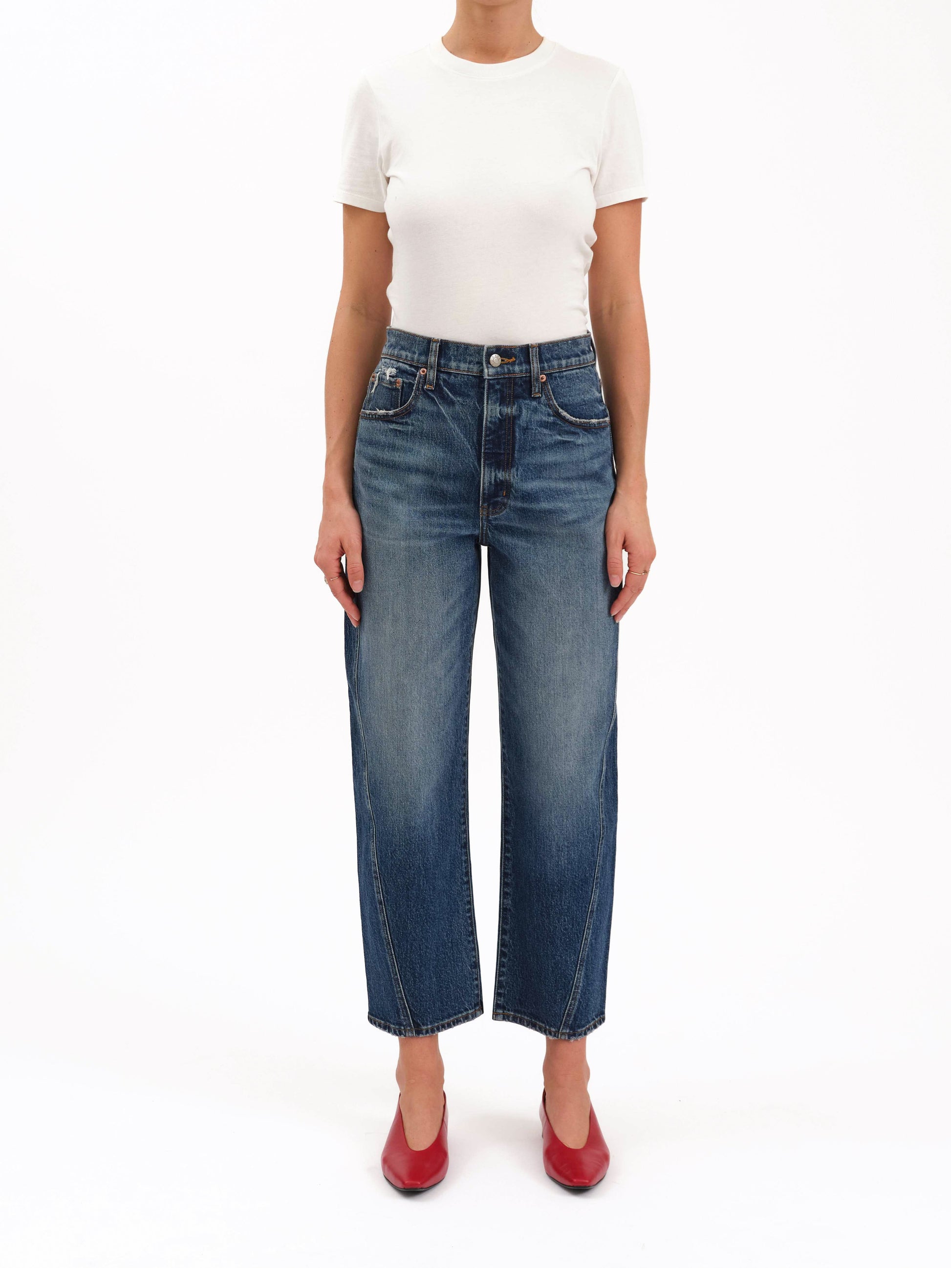 Westward Barrel Leg Jean - Authentic