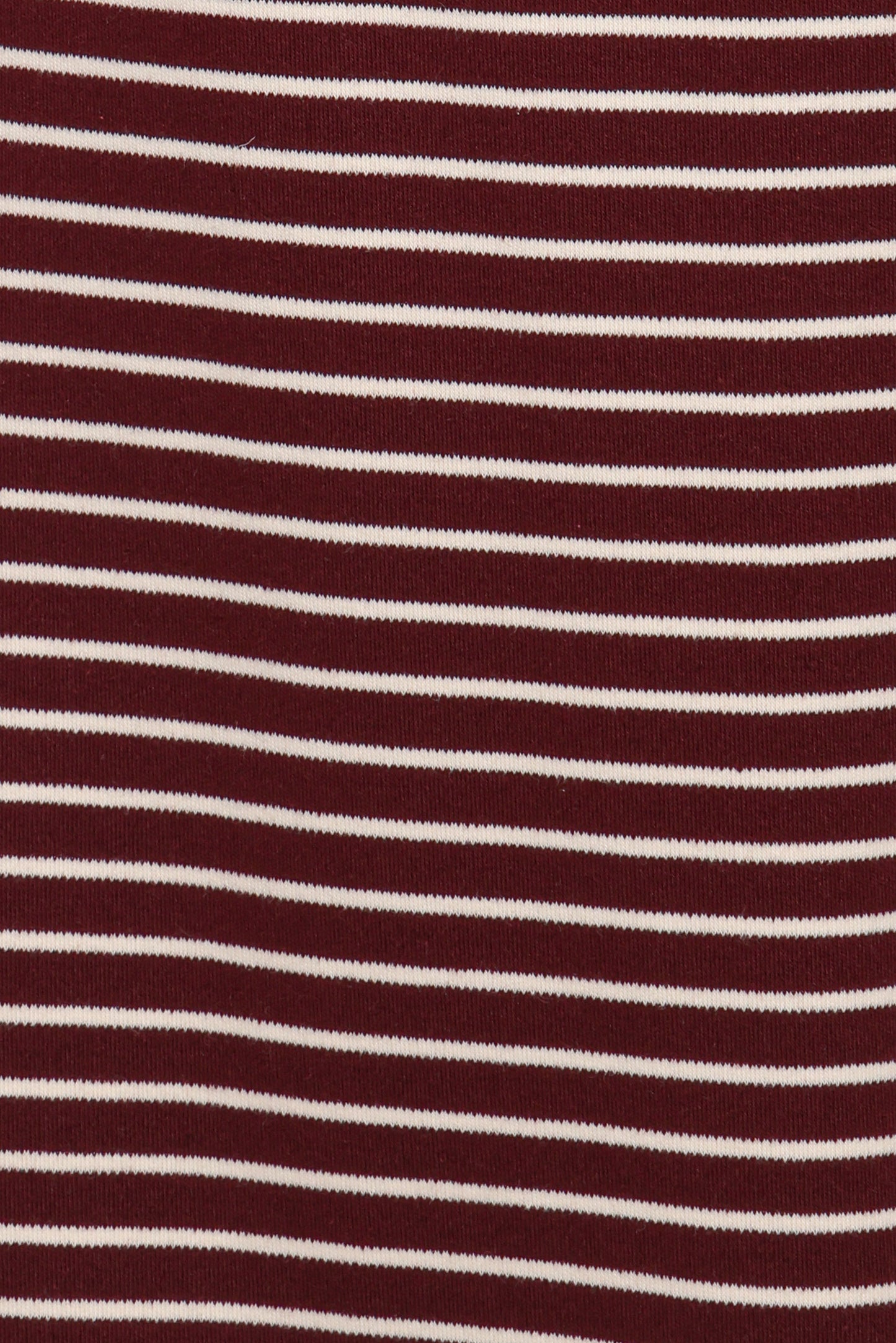 Wilda Knit Pant - Burgundy Cream Stripe