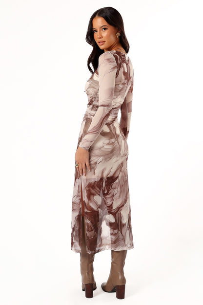 Adrianna Maxi Dress - Cacao