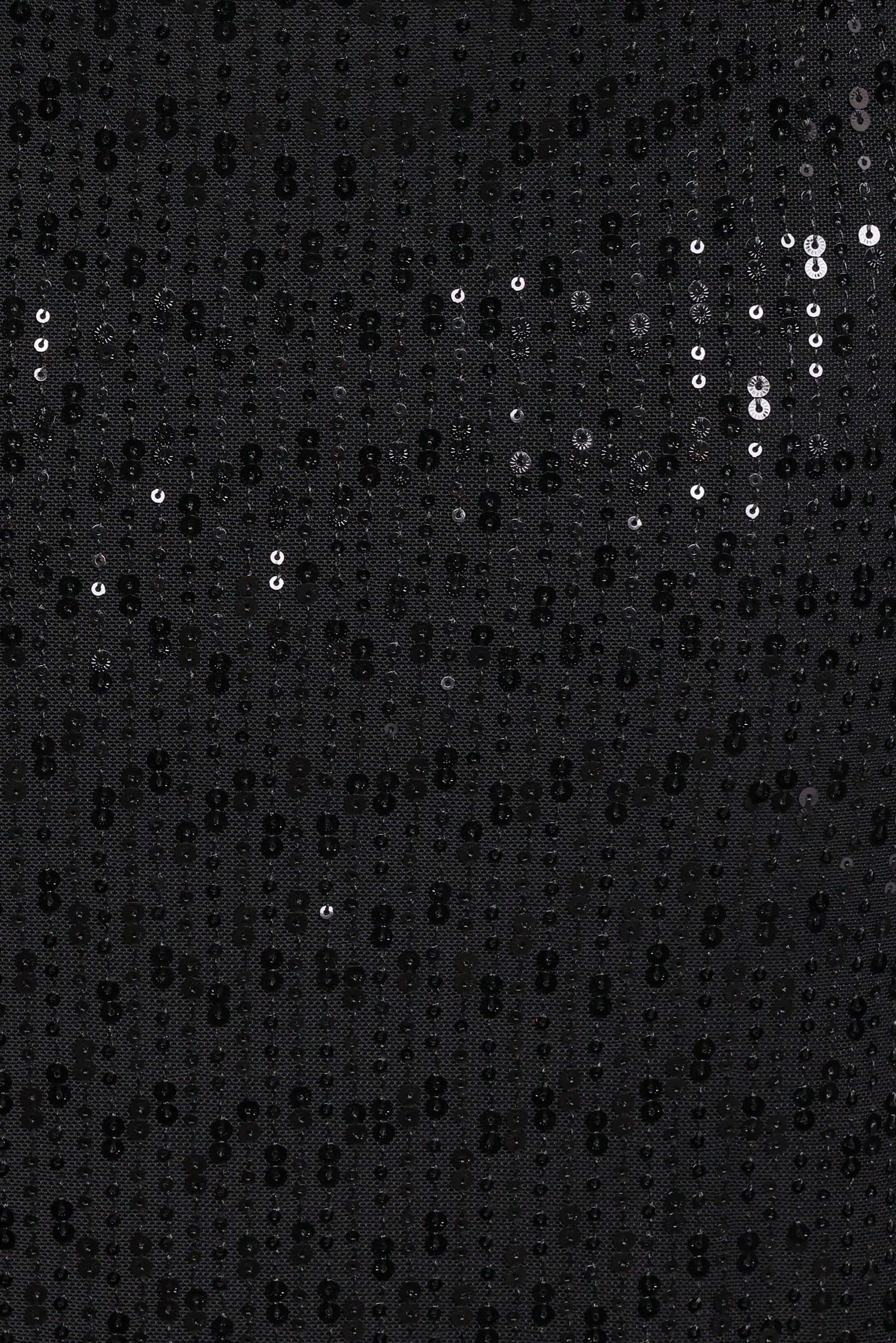 Agnes Strapless Sequin Maxi Dress - Black