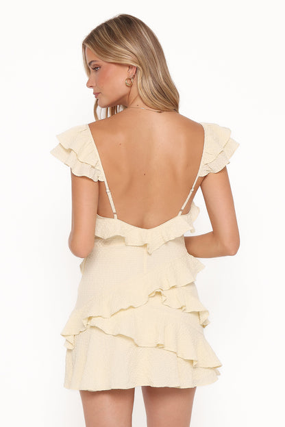 Allery Mini Dress - Yellow