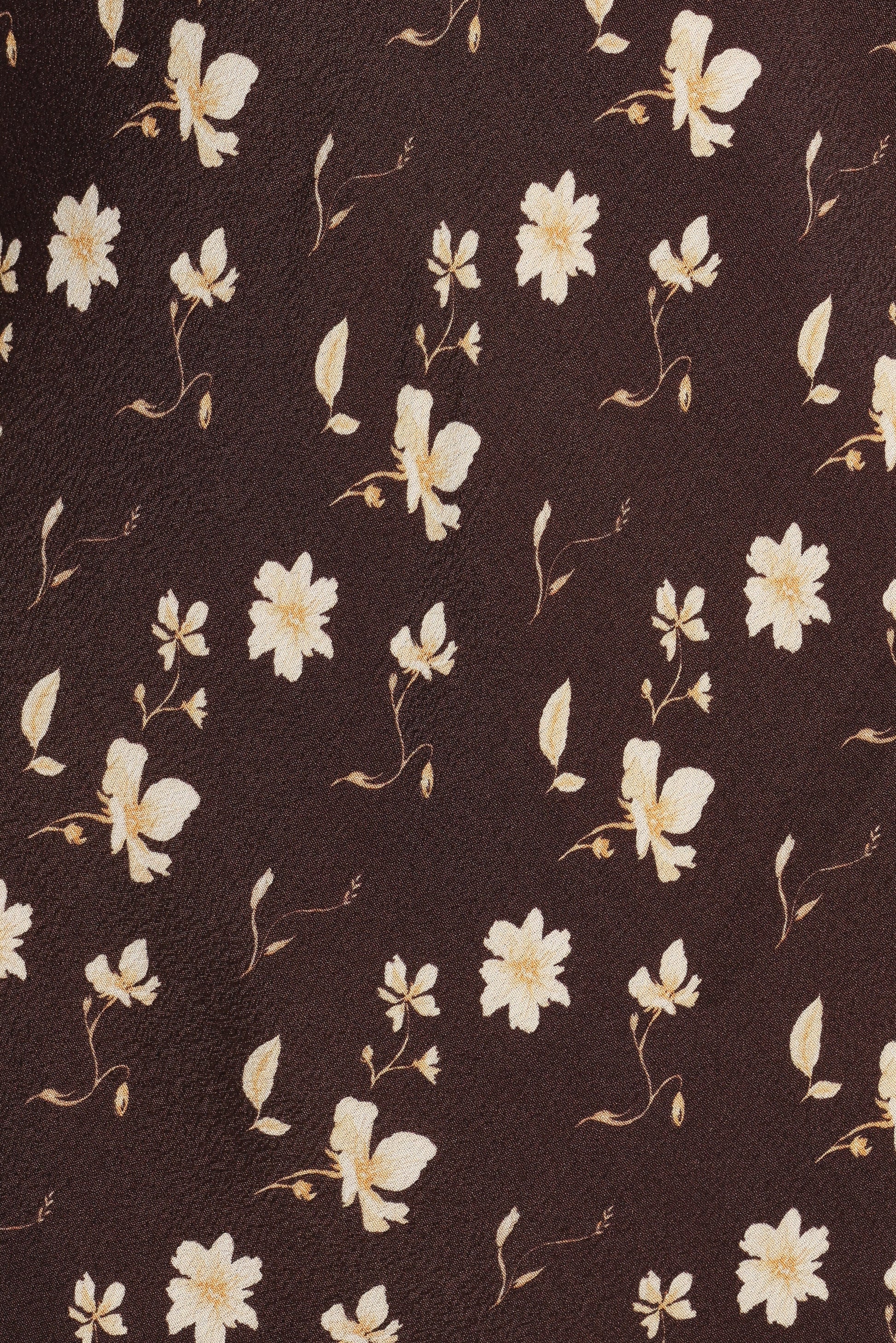 Amity Mini Dress - Brown Floral
