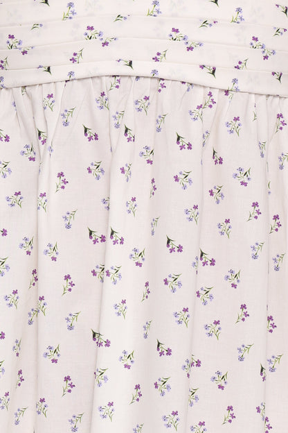 Ashtyn Maxi Dress - Purple Ditsy Floral
