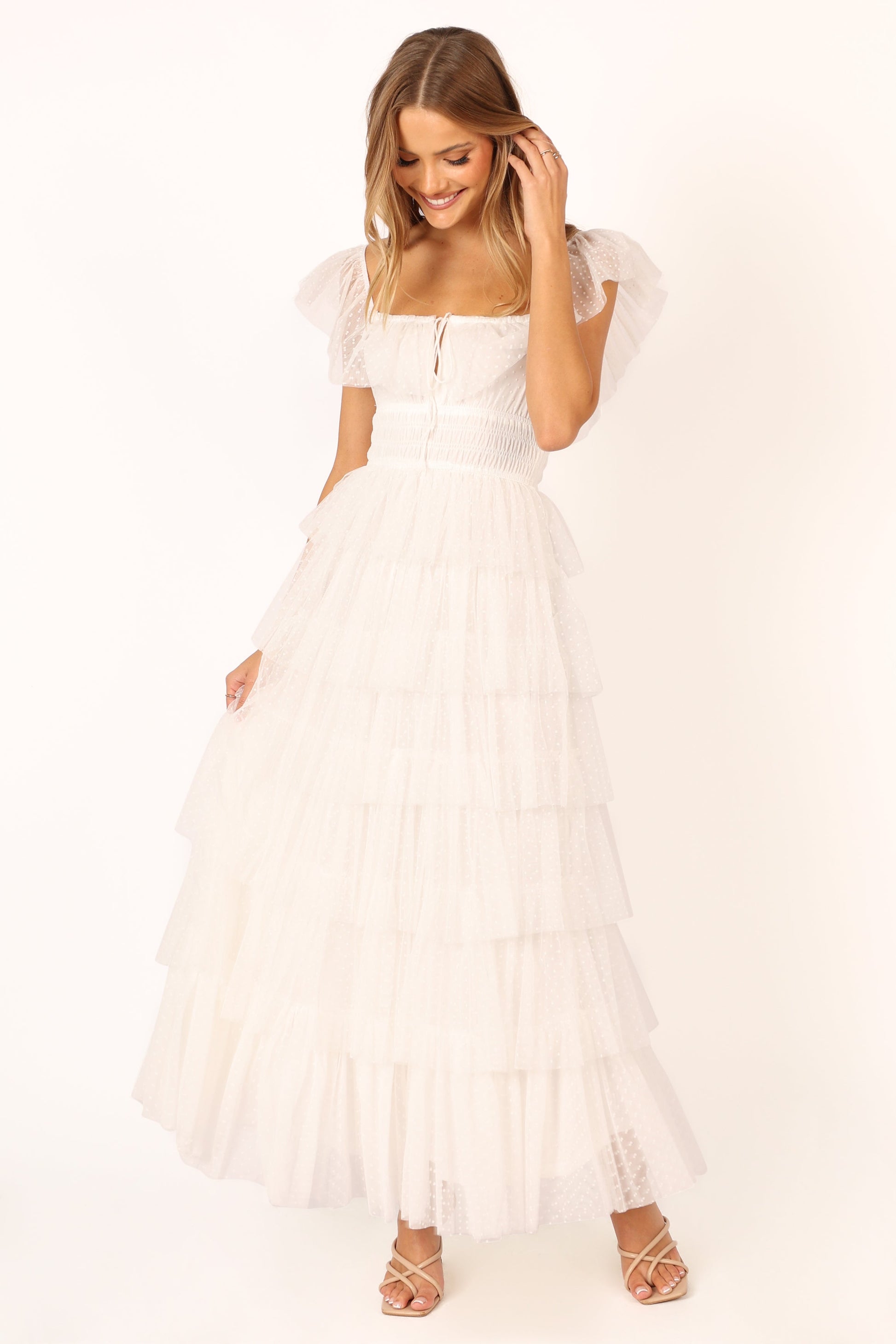Belle Maxi Dress - Off White