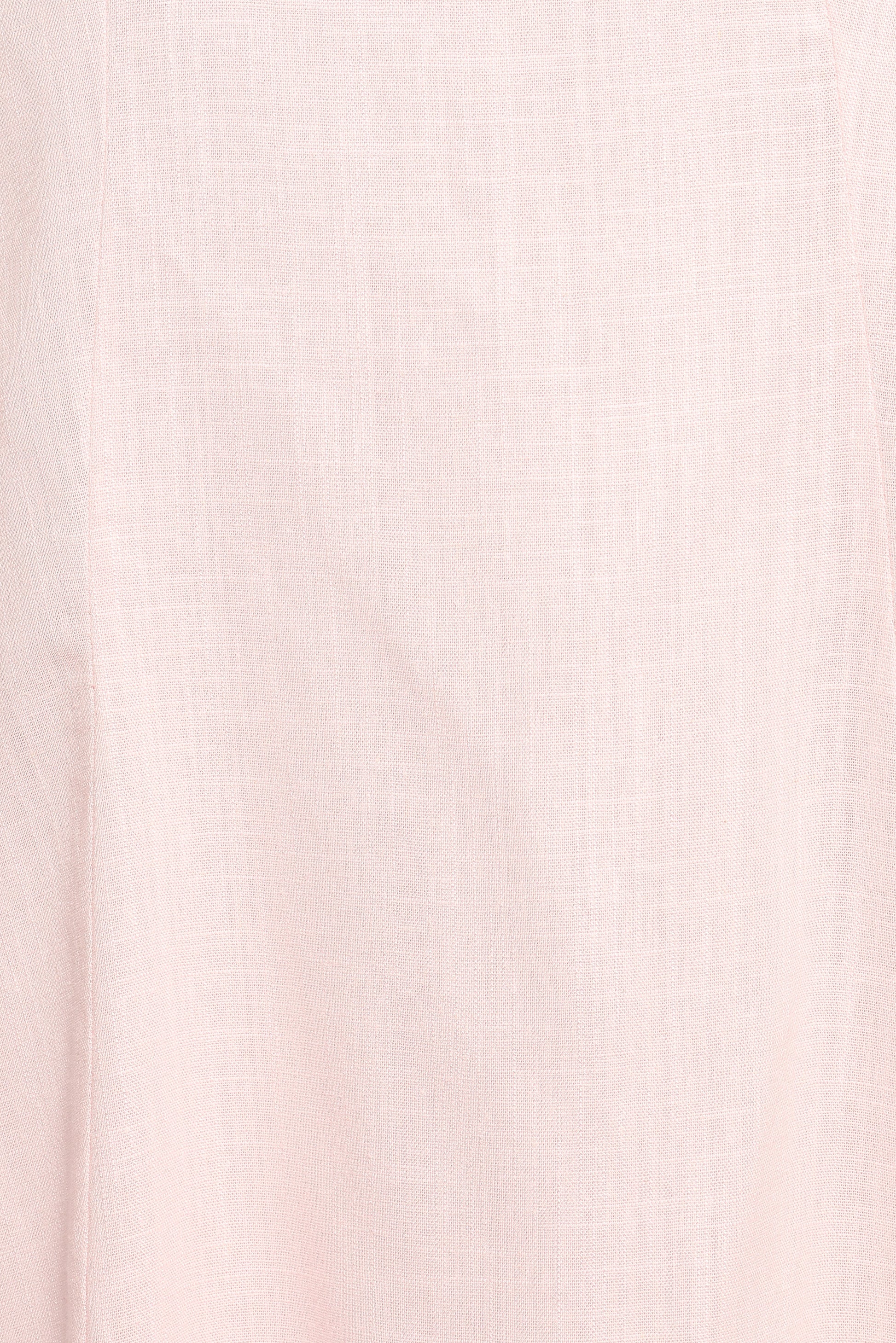 Bethany Strapless Midi Dress - Rosewater