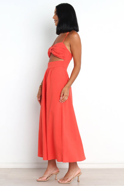 Boat Dress - Spice
