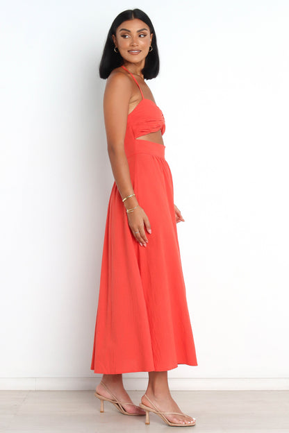 Boat Dress - Spice