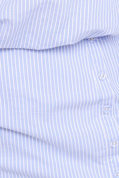 Broderick Midi Dress - Blue Stripe