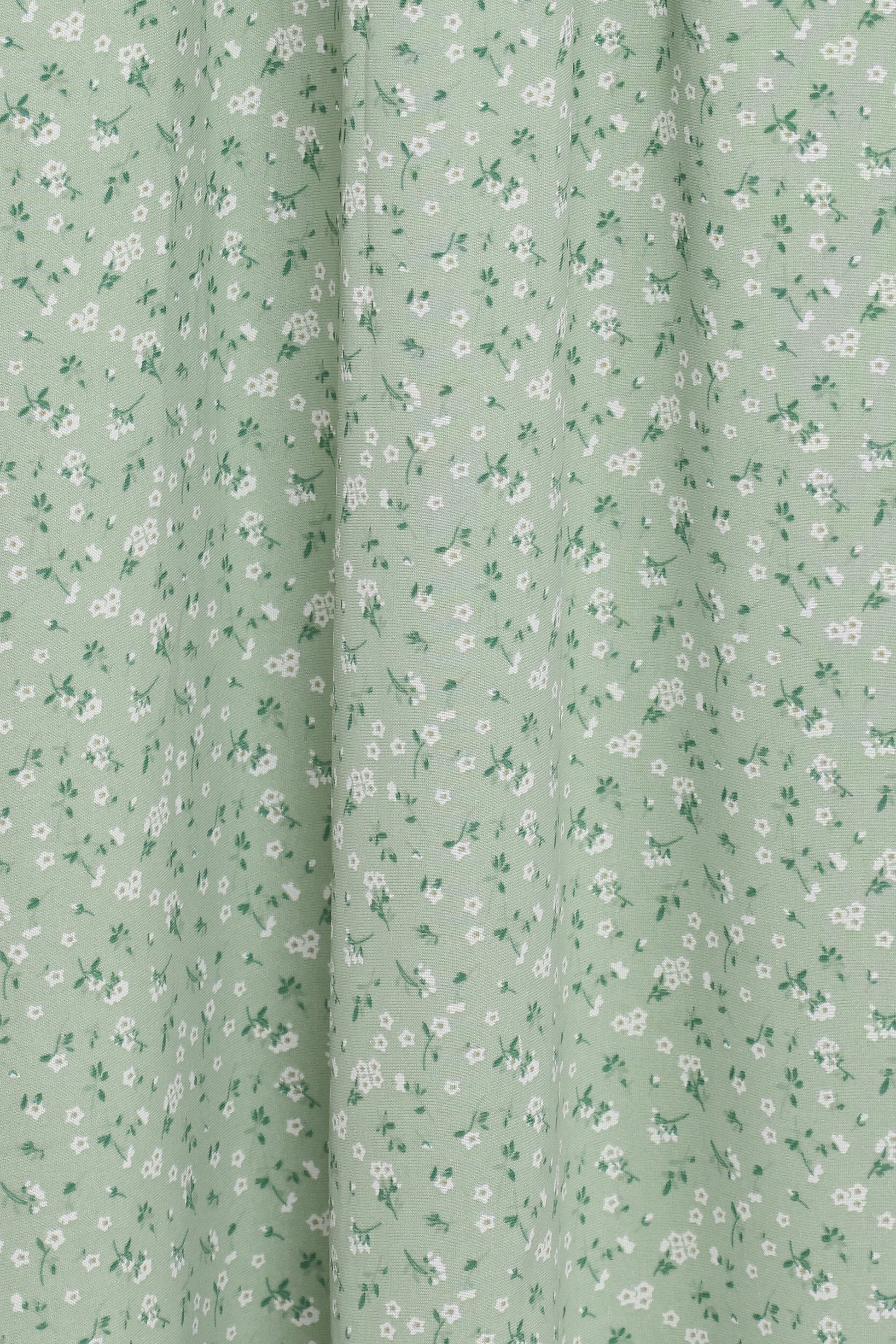 Bronte Midi Dress - Green Floral