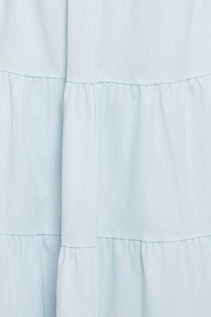 Cadence Strapless Maxi Dress - Blue