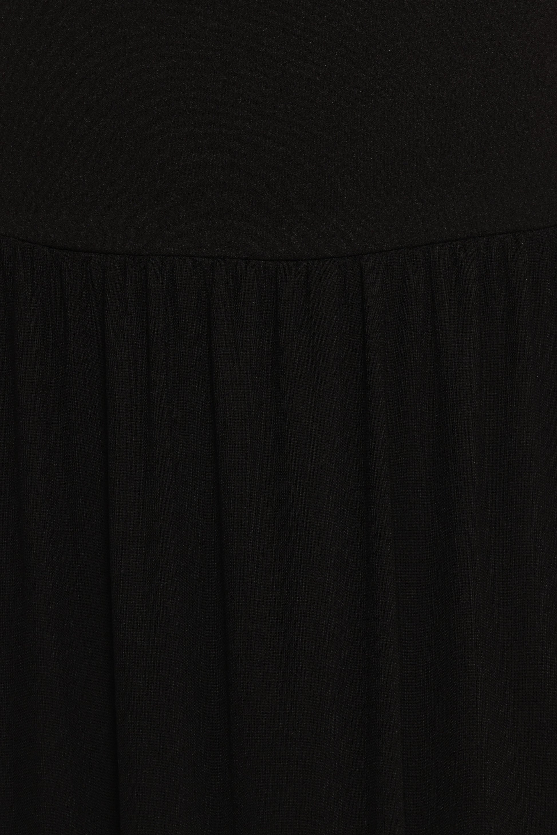 Caitie Midi Dress - Black