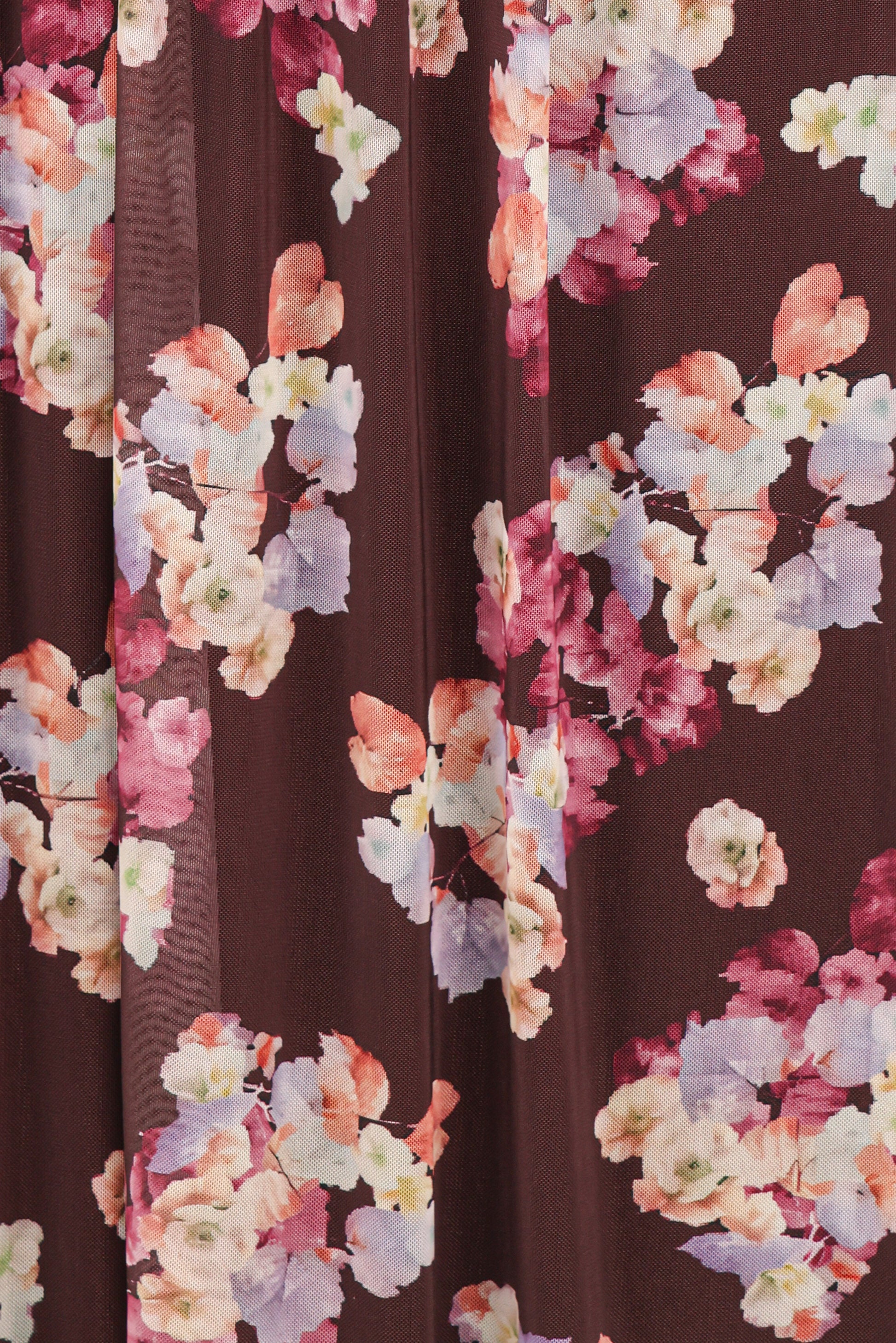 Calypso Maxi Dress - Purple Floral
