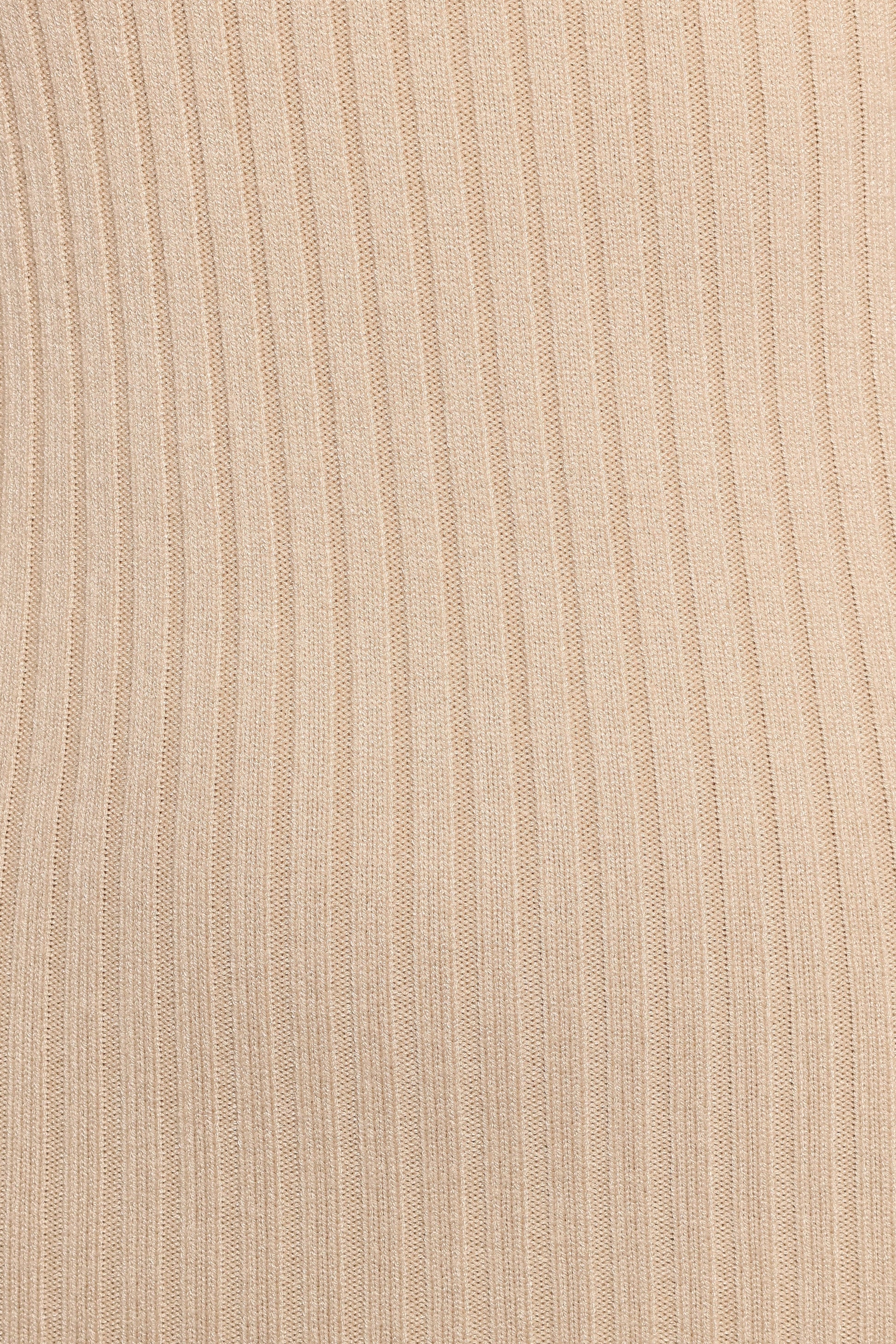 Cammie Long Sleeve Midi Dress - Beige