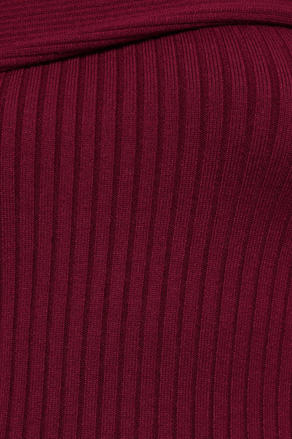 Cammie Long Sleeve Midi Dress - Fuchsia