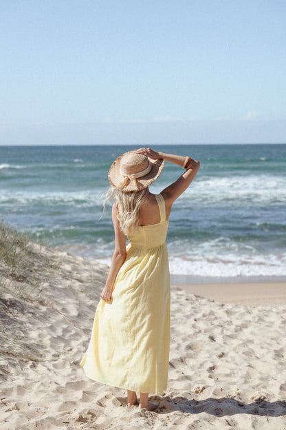 Caty Maxi Dress - Yellow