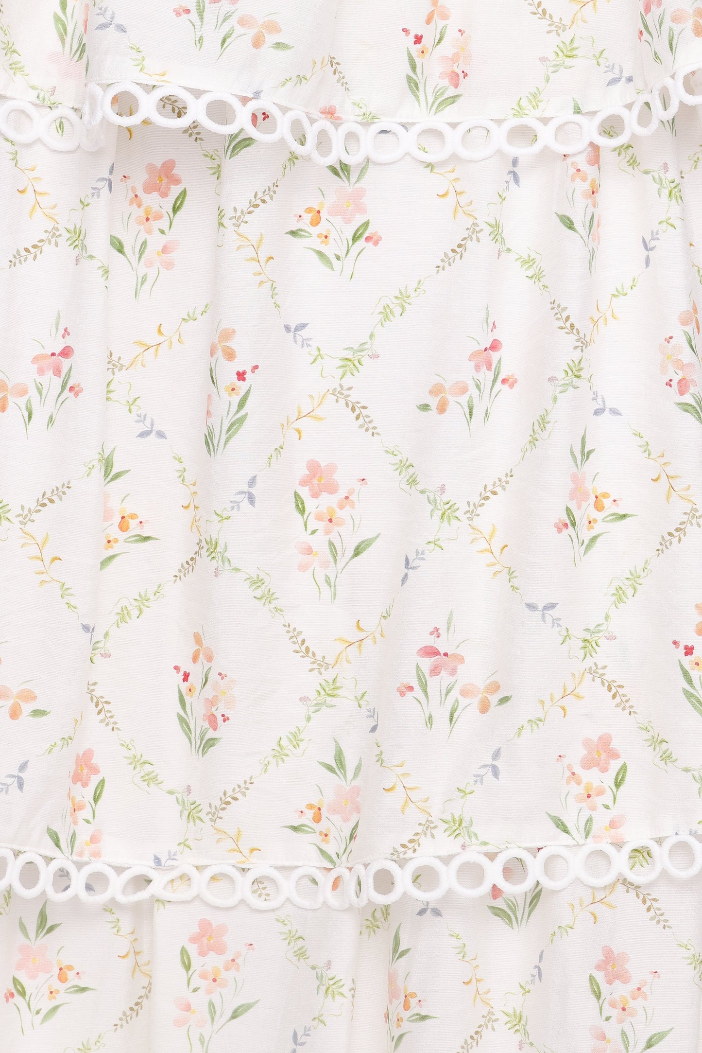 Chapel Maxi Dress - White Vintage Floral