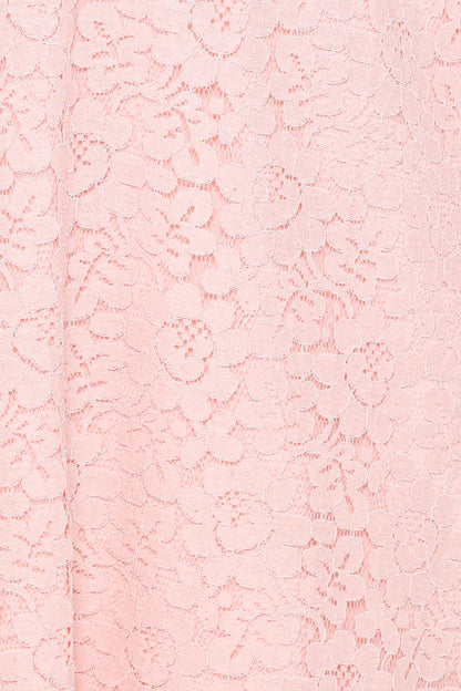 Cidel Mini Dress - Pink Lace
