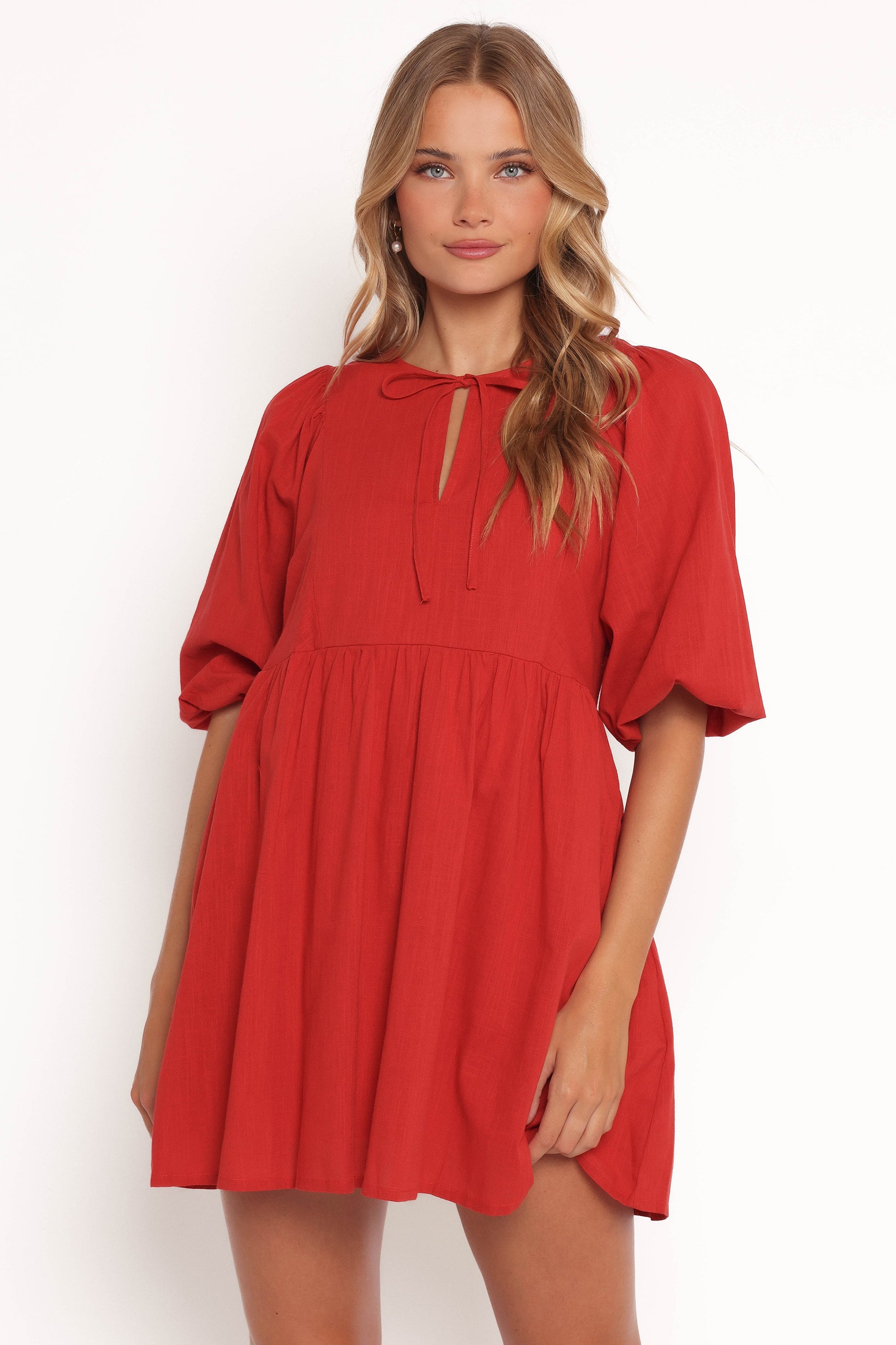 Cinzia Mini Dress - Red