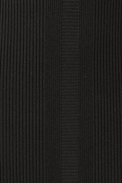 Collins Long Sleeve Midi Dress - Black