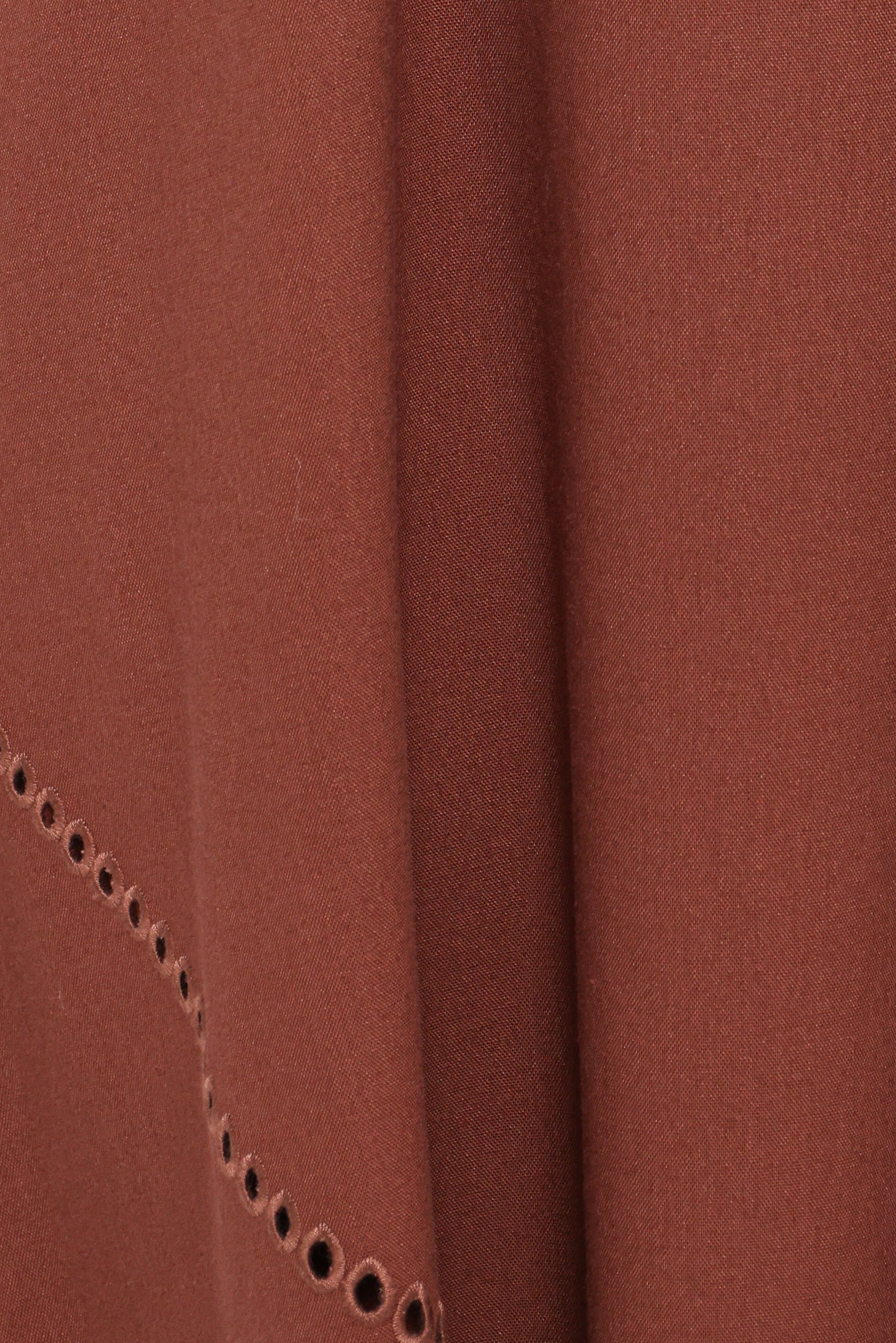 Como Strapless Maxi Dress - Brown