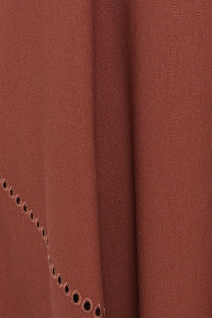 Como Strapless Maxi Dress - Brown