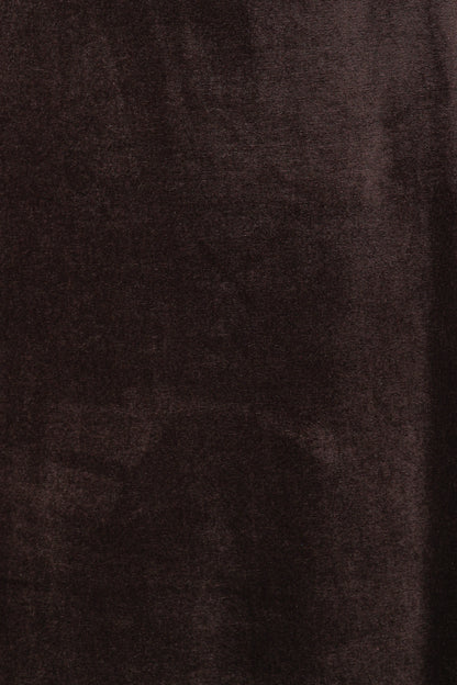 Darby Long Sleeve Midi Dress - Dark Brown