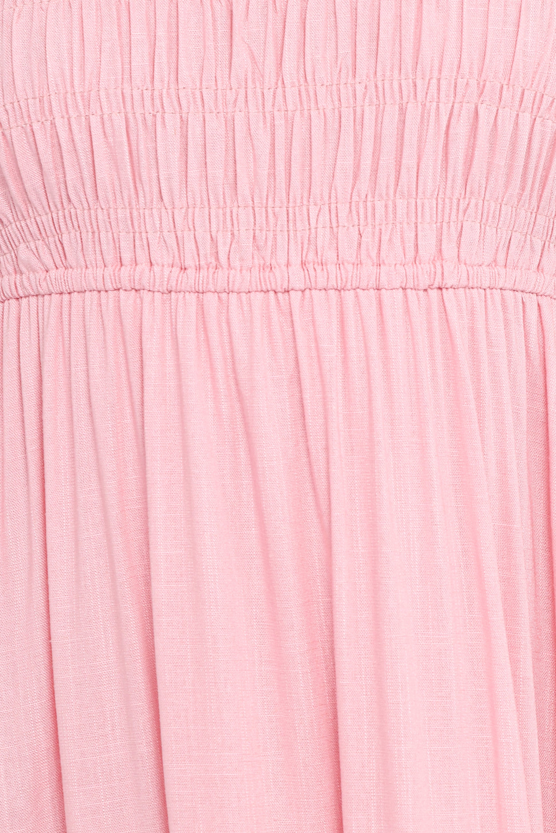 Darla Puff Sleeve Dress - Pink