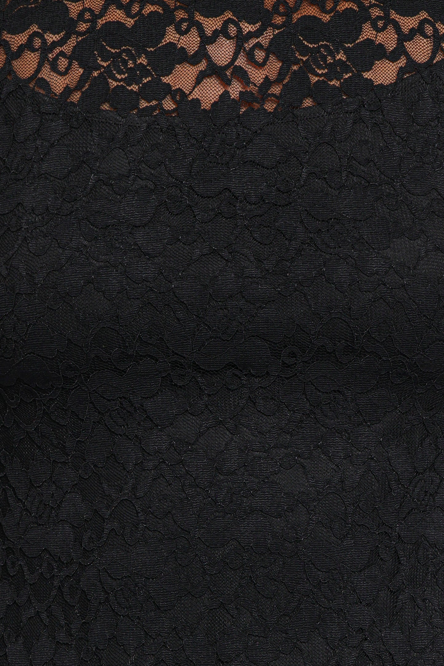 Davina Long Sleeve Midi Dress - Black