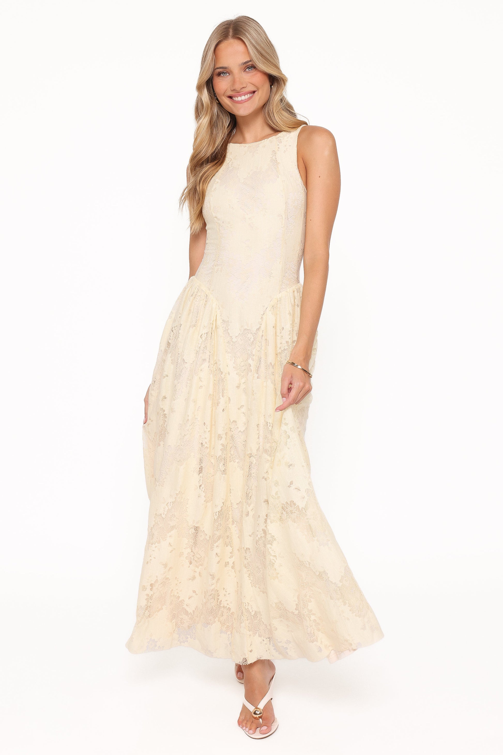 Denny Maxi Dress - Butter Yellow