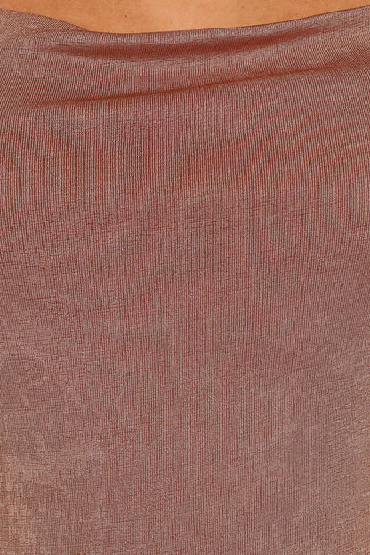 Diani Dress - Banksia Brown