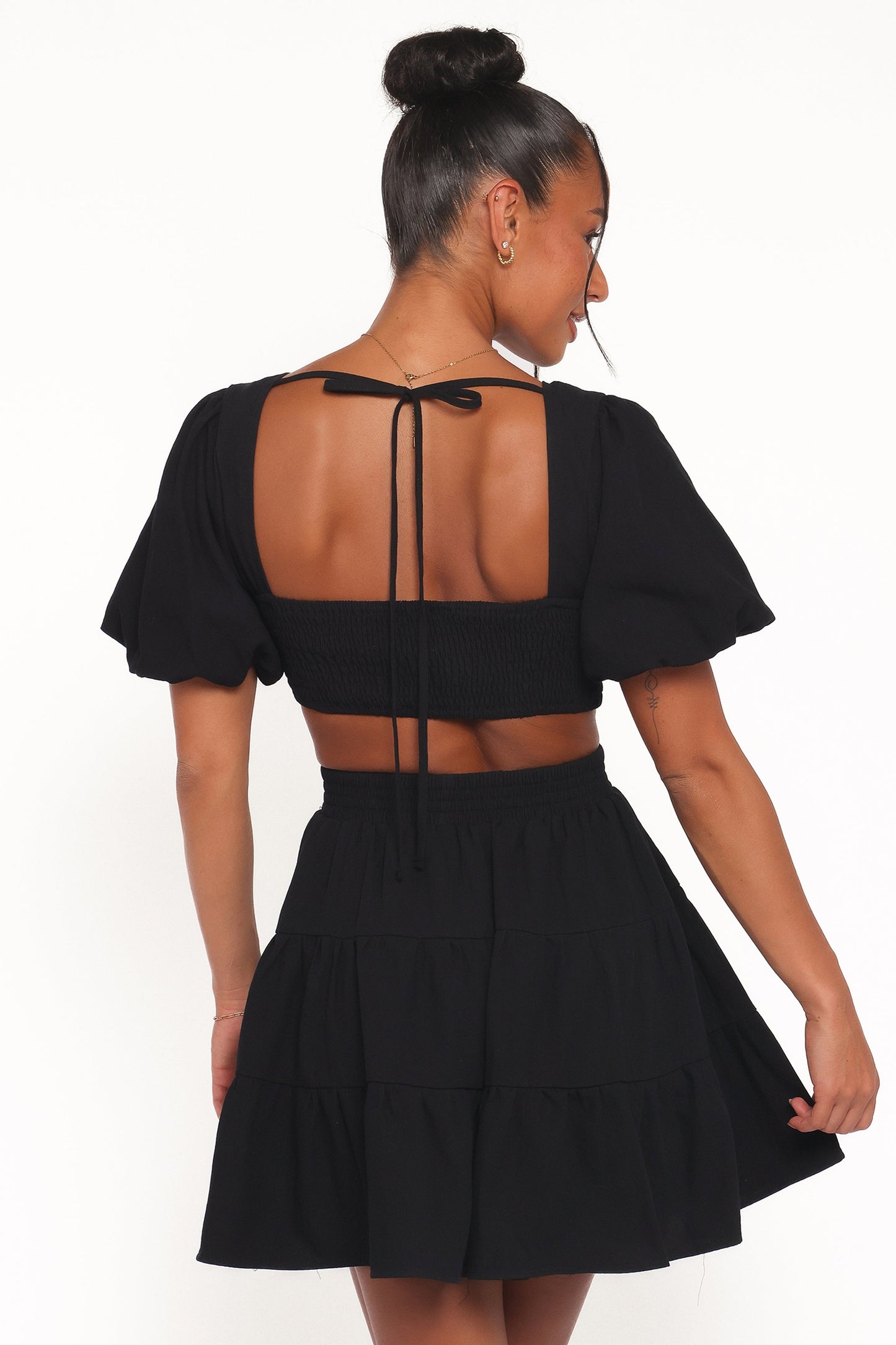 Doris Mini Dress - Black