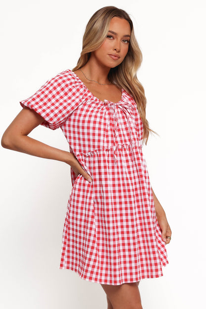 Dorothea Mini Dress - Red