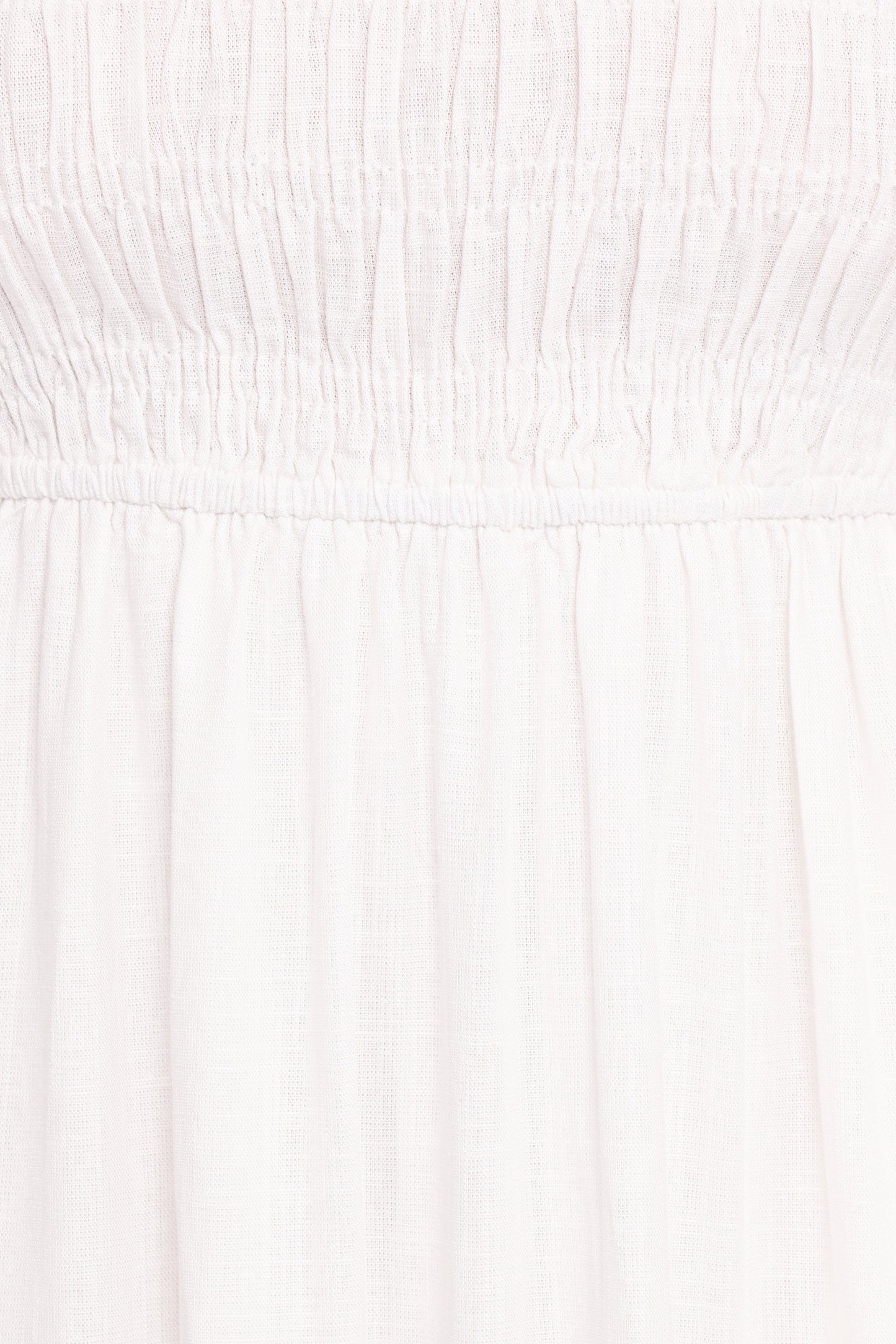 Emari Puff Sleeve Mini Dress - White