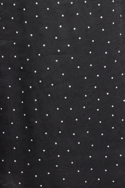 Gabrielle Mini Dress - Black Polka Dot